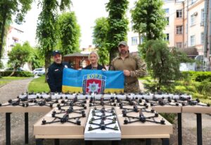 ергову партію FPV-дронів передали вінницькому КОРДу