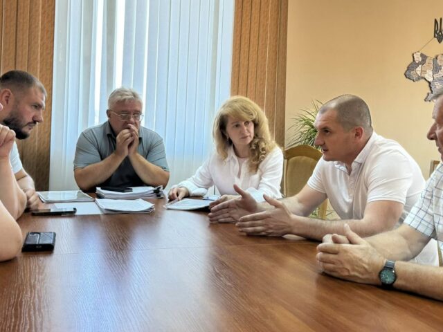 Робоча зустріч у Шаргороді,  КНП “Шаргородська лікарня”
