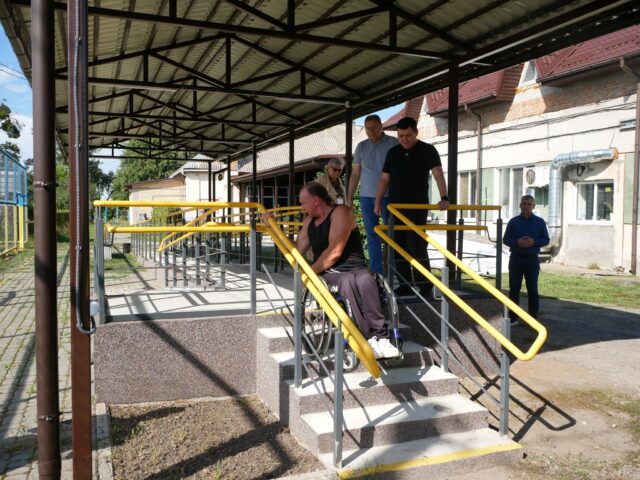 У Вінницькому обласному центрі реабілітації «Обрій» впроваджують сучасні рішення з безбар’єрності