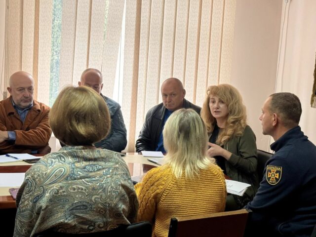 Навчальне заняття щодо підготовки планових документів з питань цивільного захисту.
