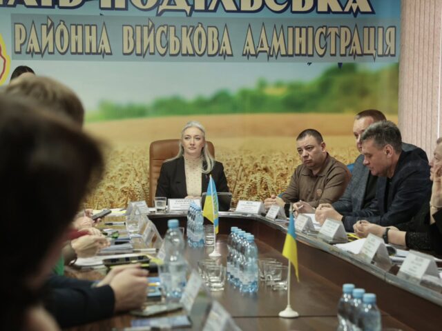 Начальниця ОВА Наталя Заболотна зустрілася з керівниками територіальних громад Могилів-Подільського району