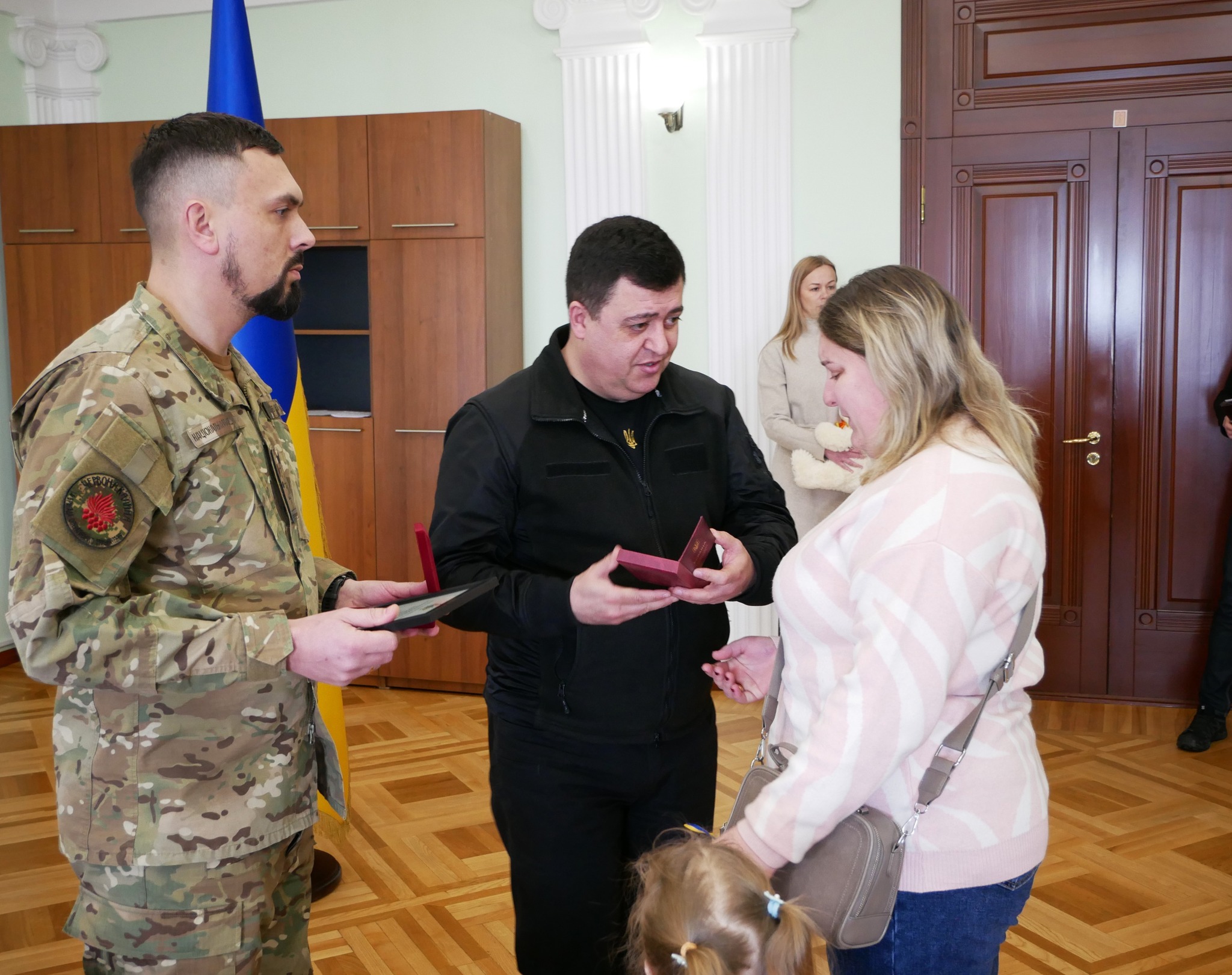 На Вінниччині вручили посмертні нагороди рідним полеглих Захисників України