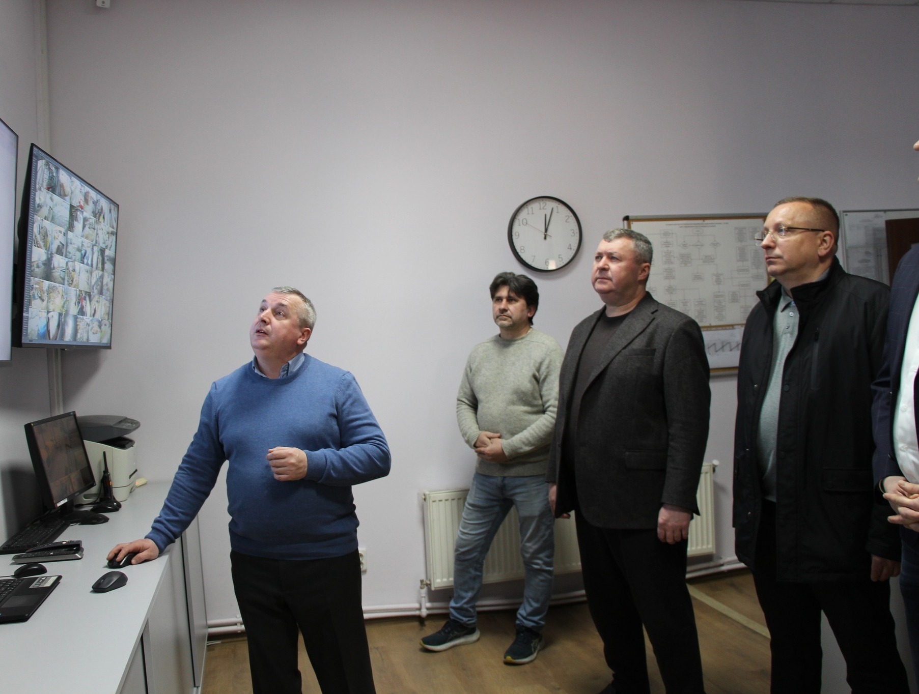 аступник начальника ОВА Олександр Федорович відвідав КП «Вінницяоблтеплоенерго.