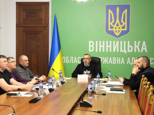 Вінницька ОВА долучилась до наради з питань забезпечення та координації поховань на Національному військовому меморіальному кладовищі