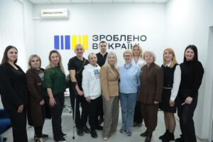 Начальниця ОВА Наталя Заболотна відвідала у Гайсині офіс «Зроблено в Україні» – простір, де державна підтримка створює можливості для розвитку