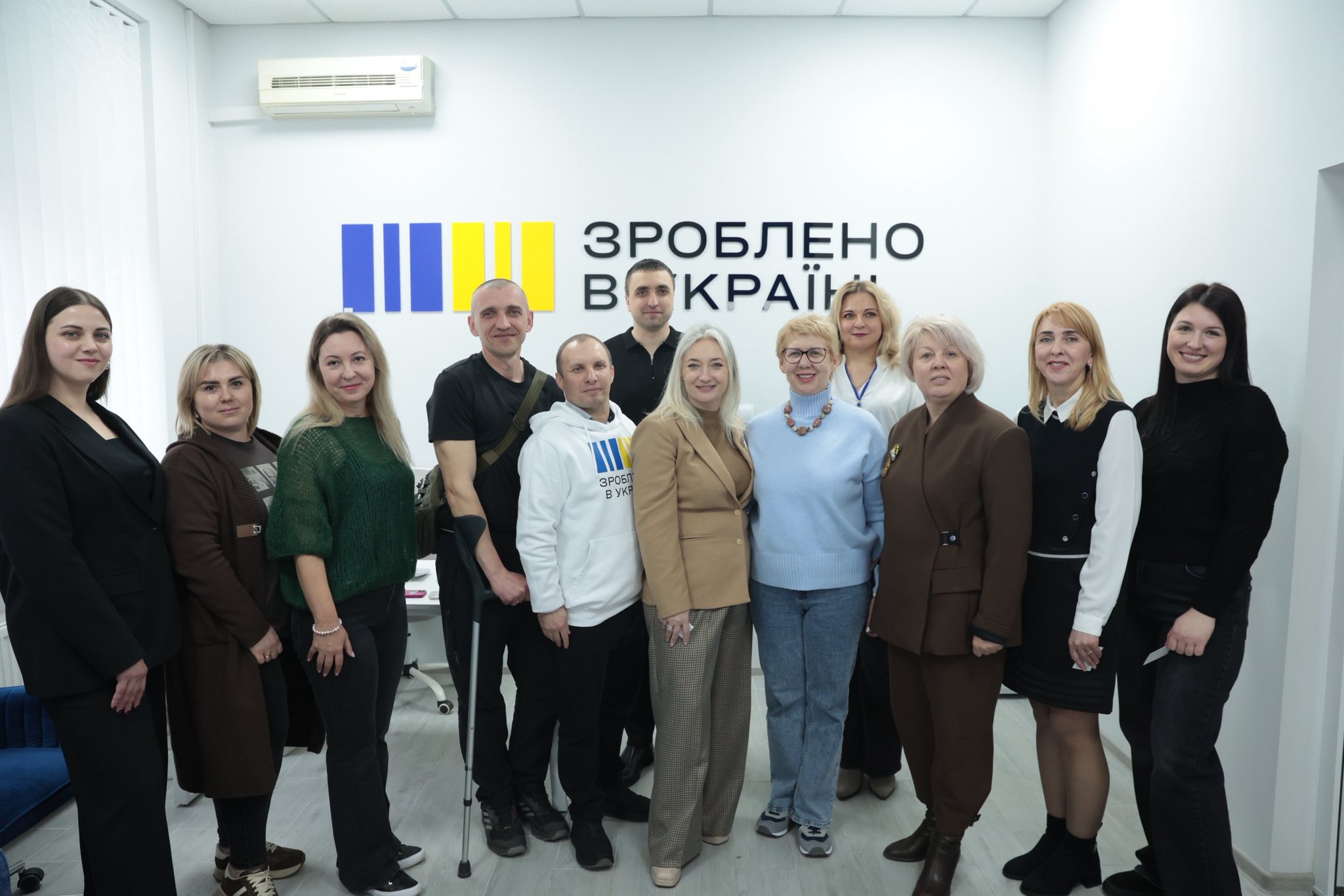 Начальниця ОВА Наталя Заболотна відвідала у Гайсині офіс «Зроблено в Україні» – простір, де державна підтримка створює можливості для розвитку