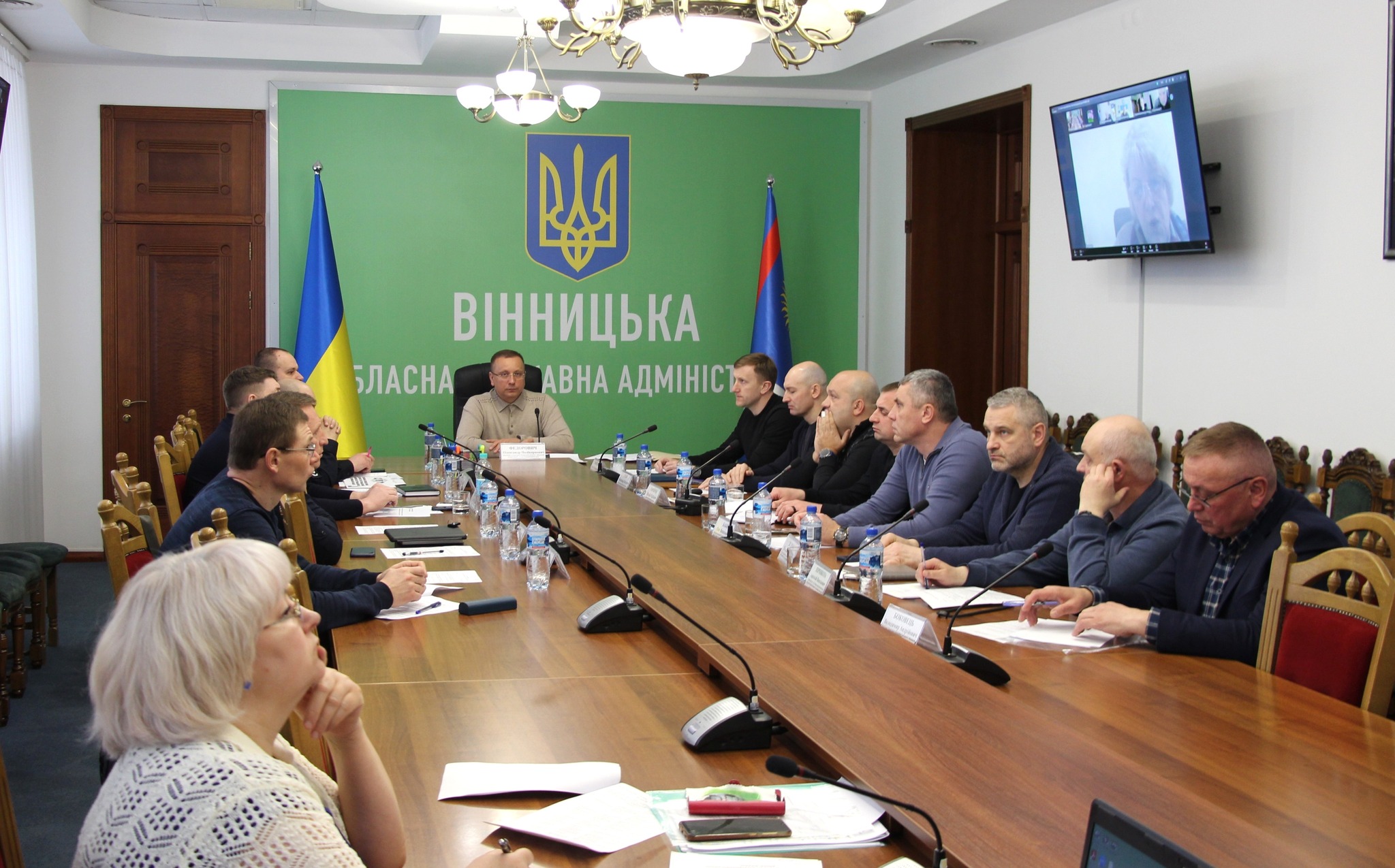 У Вінницькій ОВА відбулося засідання координаційної ради з питань безпеки дорожнього руху