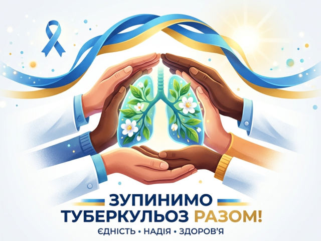 Зупинимо туберкульоз разом!