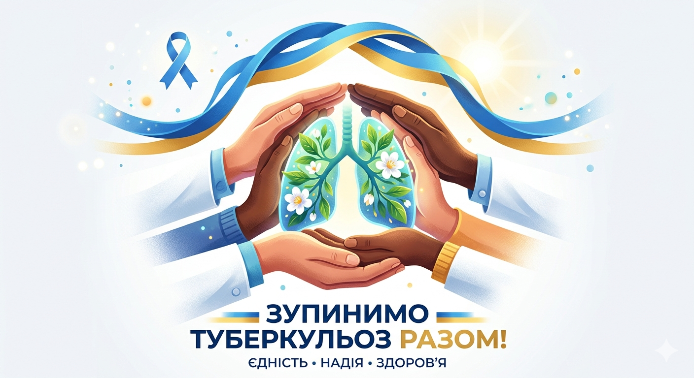 Зупинимо туберкульоз разом!