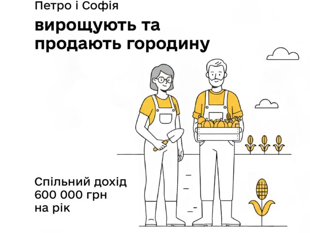 Які податки сплачувати з торгівлі городиною – пояснюють Мінфін та ДПС у кампанії «Податки захищають»