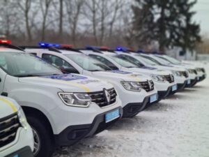 Нацполіція закупила для правоохоронців Вінницької області службові авто