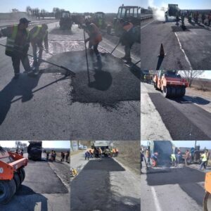 На Вінниччині продовжують працювати над відновленням дорожного покриття