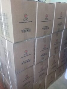 Гуманітарний вантаж, продуктові набори, для вимушено переміщених осіб (ВПО)