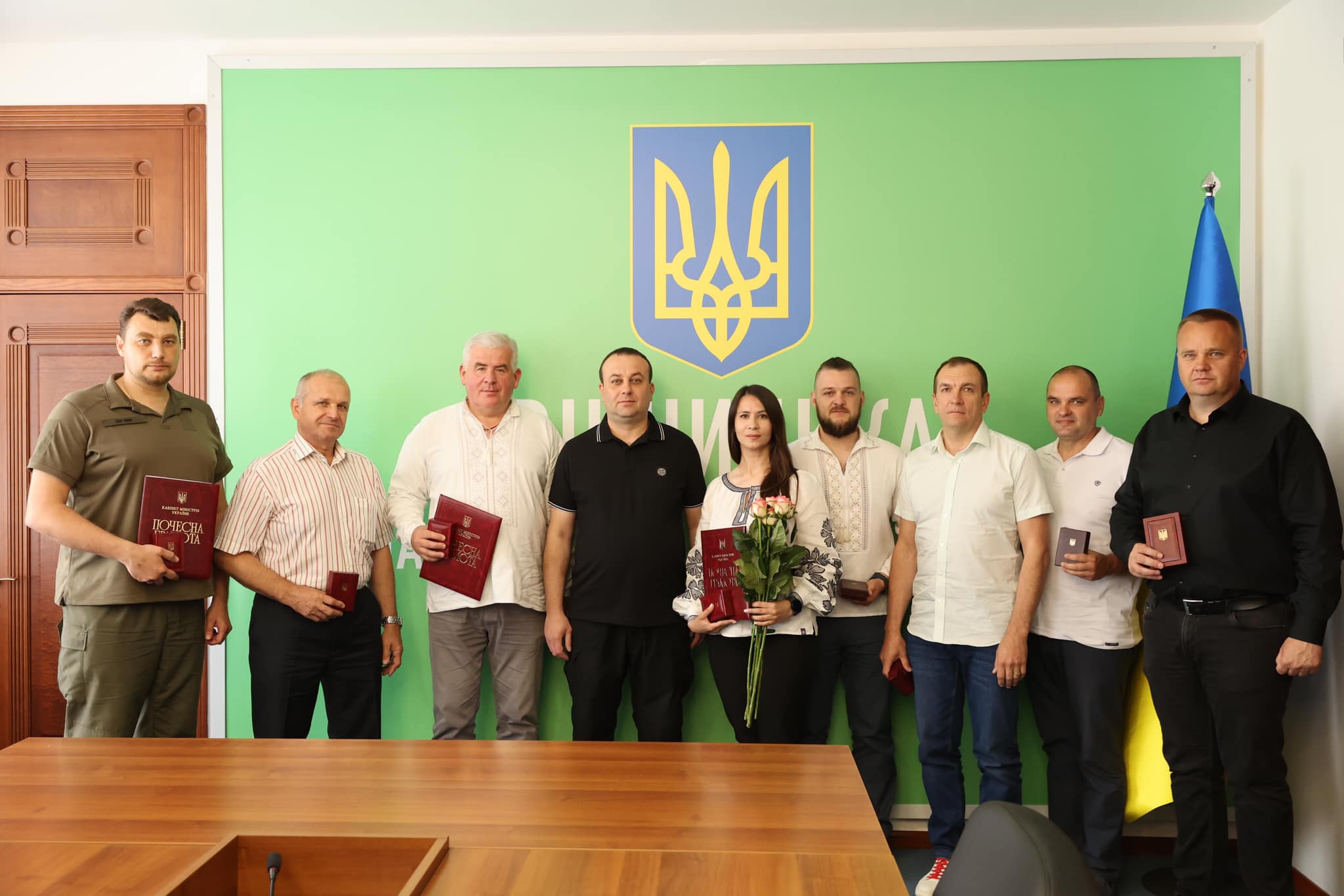 До Дня Конституції України вінничани отримали державні нагороди