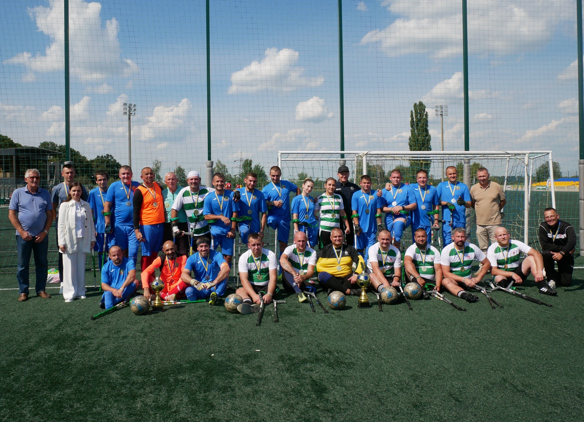 В області відбувся товариський матч з ампфутболу «Незламні Вінниччини», присвячений Дню Незалежності України