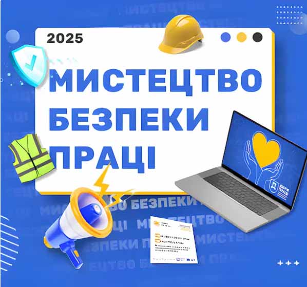 Продовжуються всеукраїнські онлайн заходи «Мистецтво безпеки праці»