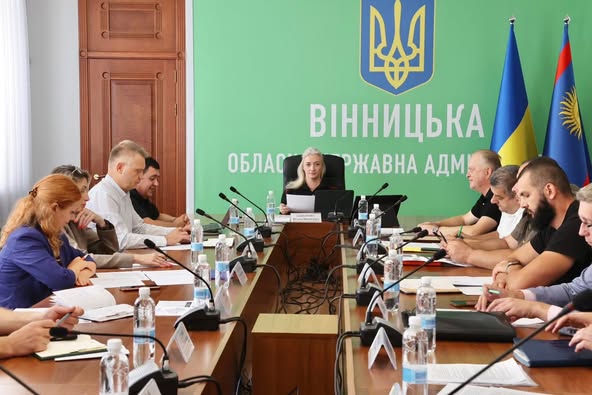 Перша заступниця начальника ОВА Наталя Заболотна провела апаратну нараду з керівниками структурних підрозділів обласної військової адміністрації.