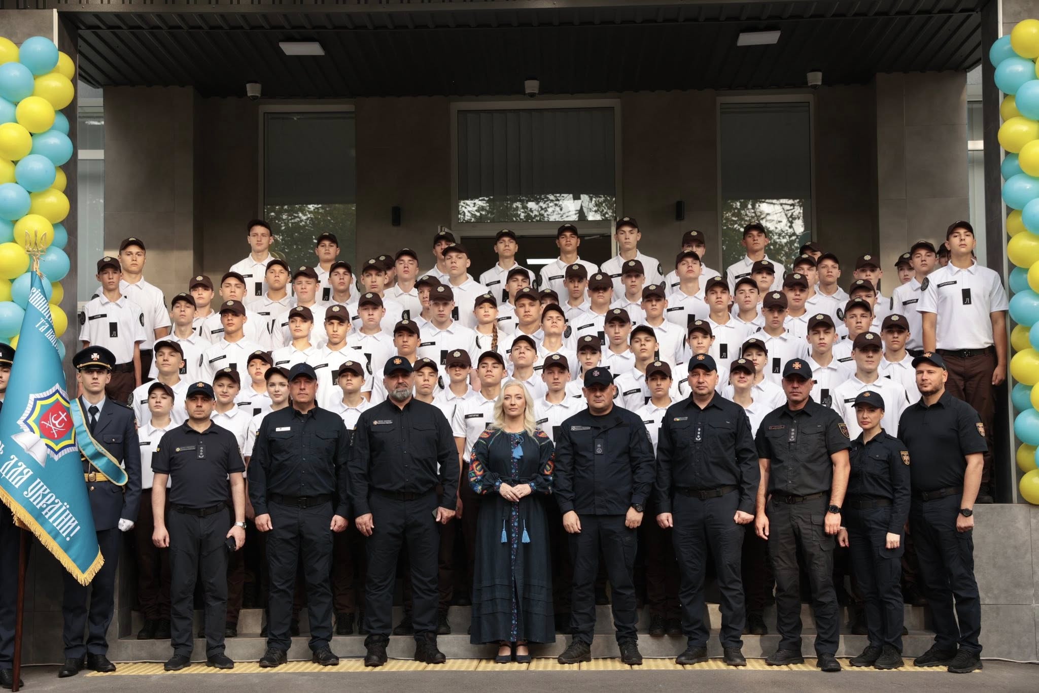 У Вінницькому ліцеї МВС ще 75 першокурсників розпочали навчання