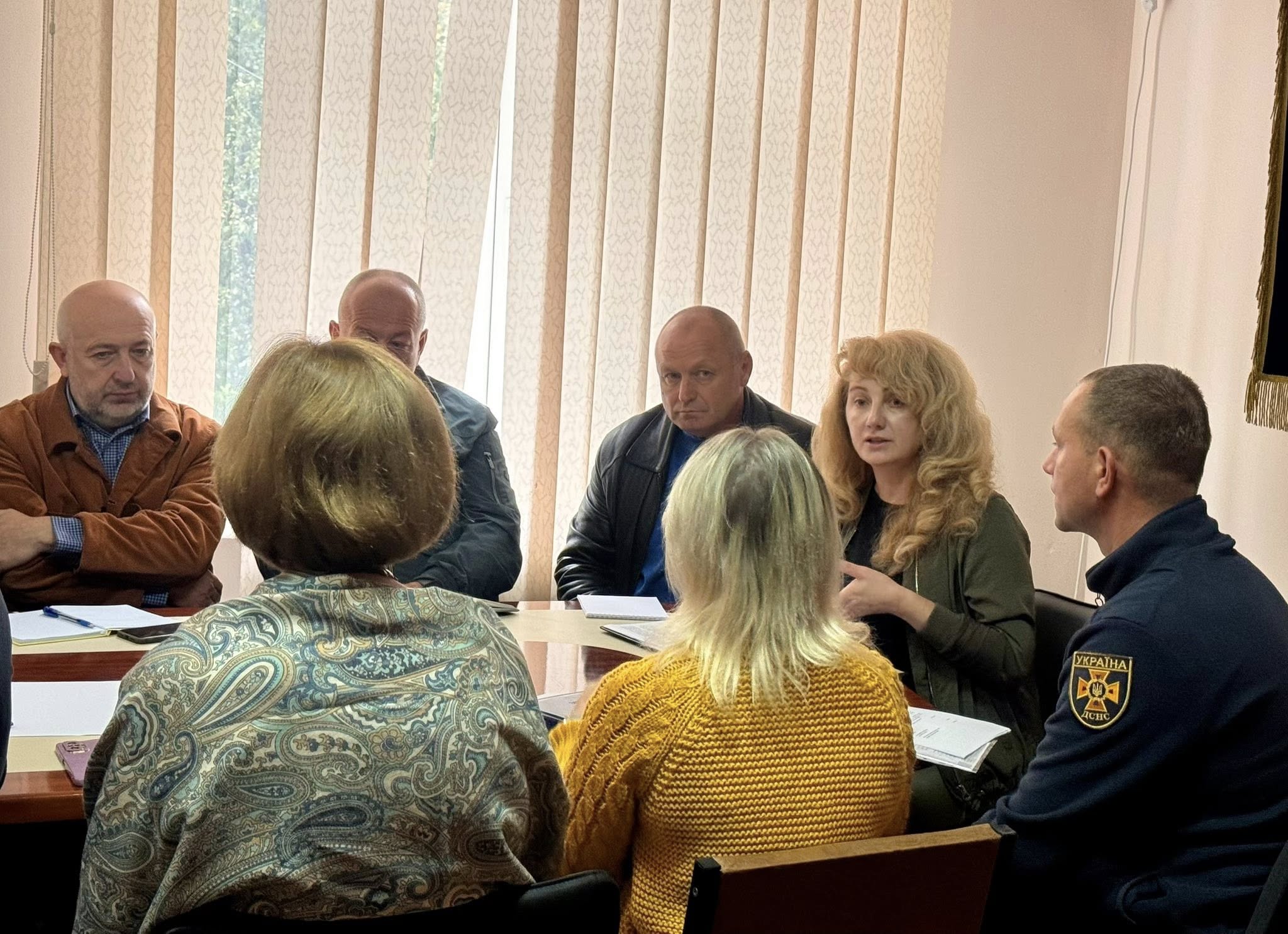 Навчальне заняття щодо підготовки планових документів з питань цивільного захисту.
