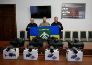 На Вінниччині підсилили захисників і захисниць сучасною технікою