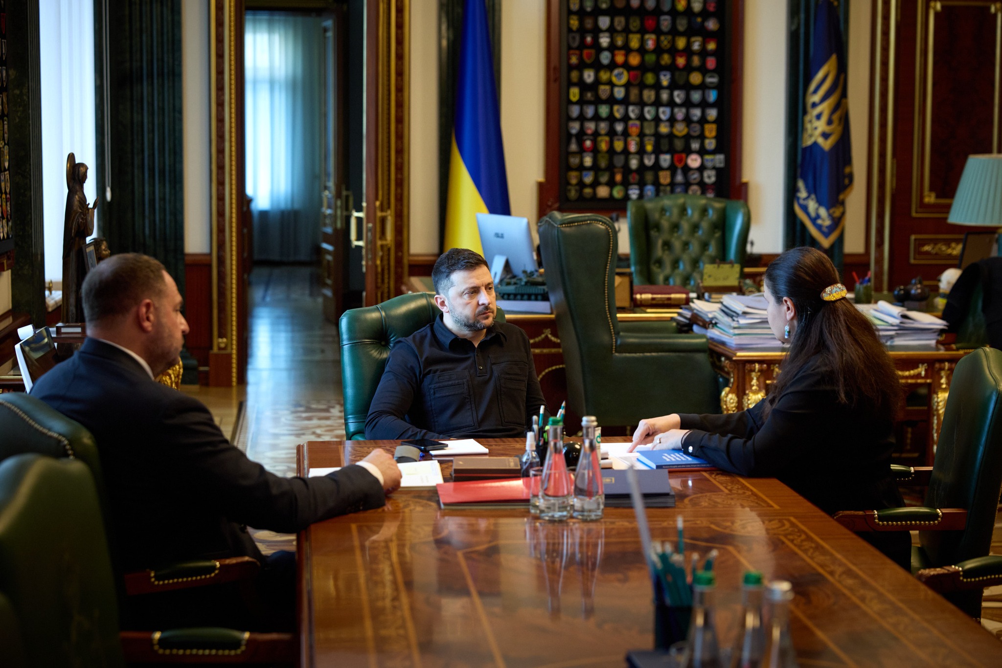 Зустрівся з Оксаною Маркаровою.