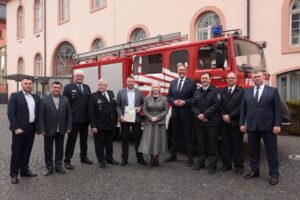 Пожежний автомобіль для Турбівської громади передала Асоціація пожежних команд німецької землі Рейнланд-Пфальц