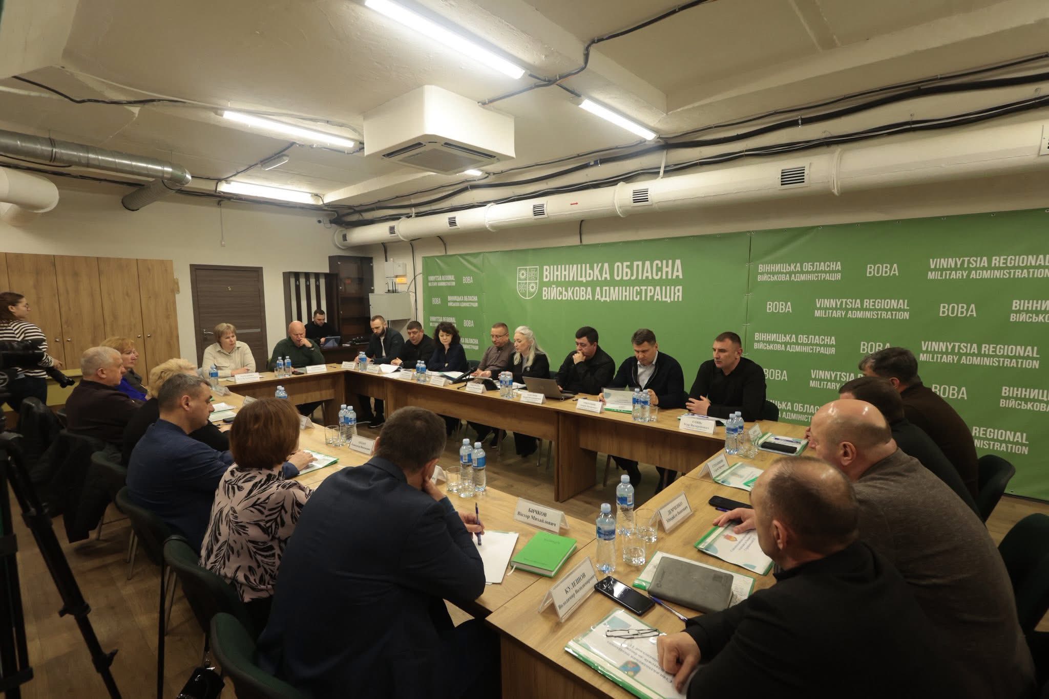 Начальниця ОВА Наталя Заболотна зустрілася з керівниками територіальних громад Вінницького району