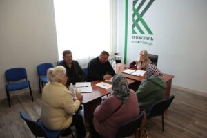 Начальниця ОВА Наталя Заболотна провела перший виїзний прийом громадян у Крижопільській громаді