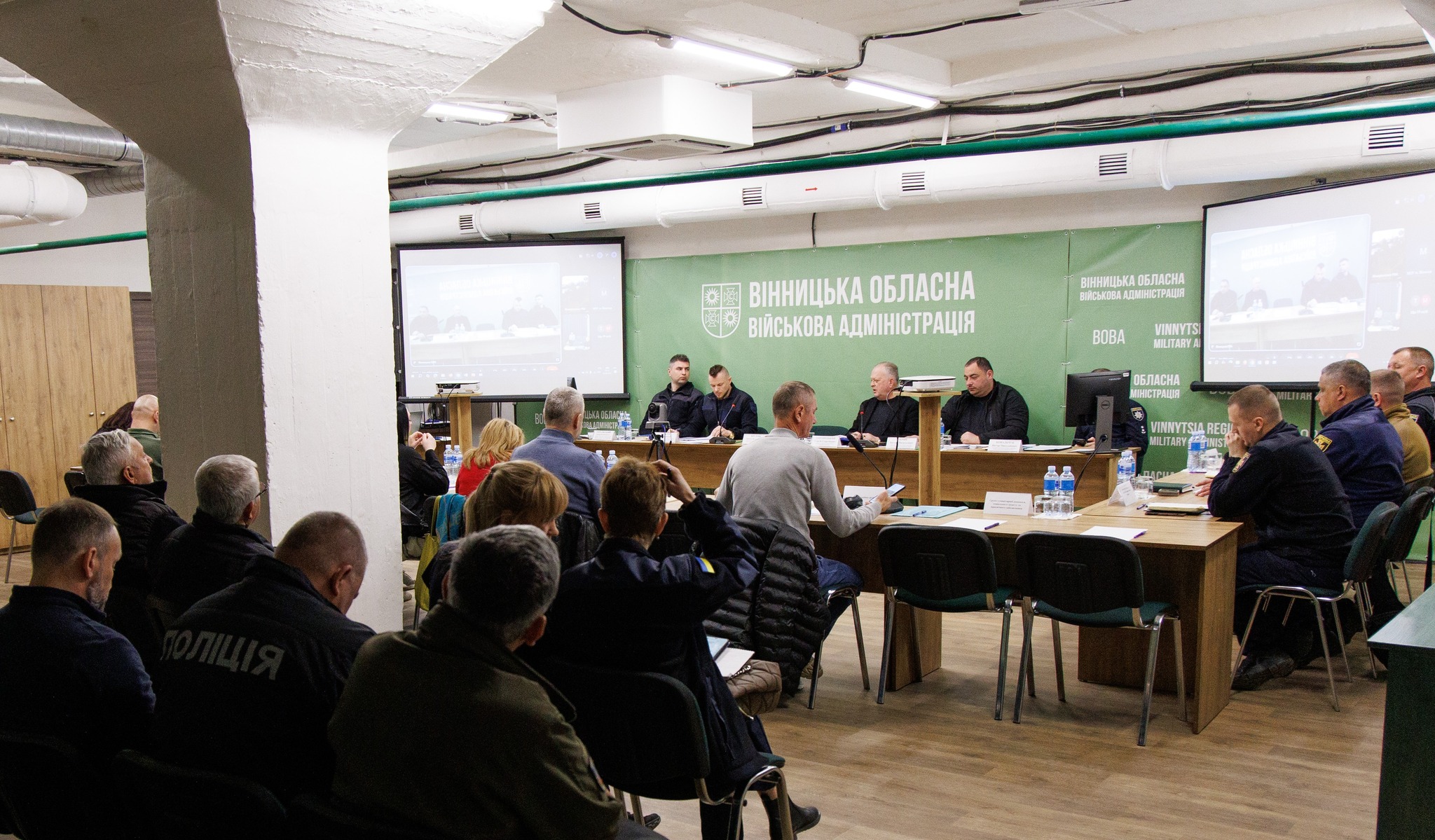 На Вінниччині провели штабні тренування з органами управління і силами цивільного захисту територіальної підсистеми. Учасники відпрацювали алгоритми реагування на надзвичайні ситуації різного характеру та координацію між усіма залученими службами.