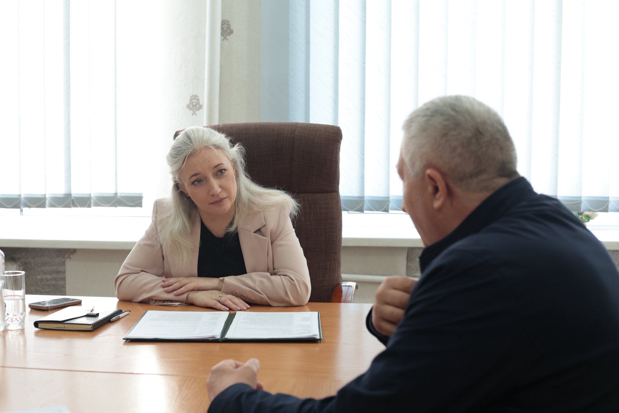 Начальниця ОВА Наталя Заболотна провела особистий прийом громадян у Ямпільській громаді