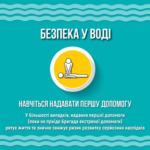 Основні правила поведінки на воді, біля водоймищ