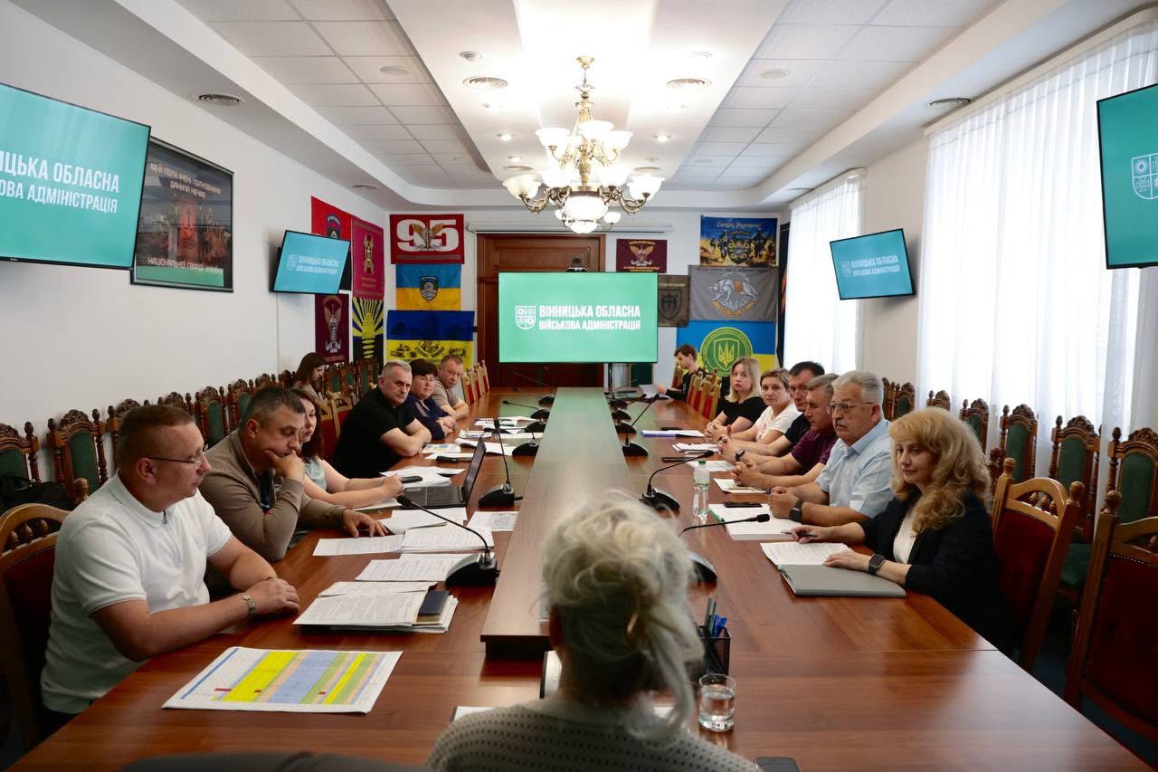На Вінниччині обговорили стан виконання місцевих планів стійкості у громадах Жмеринського району