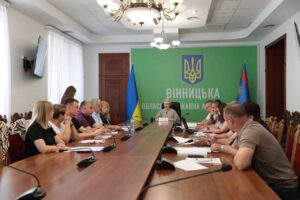 Разом із керівництвом громад Жмеринського району прийняли участь у нараді, яку провела начальниця ОВА Наталя Заболотна Наталя Заболотна.