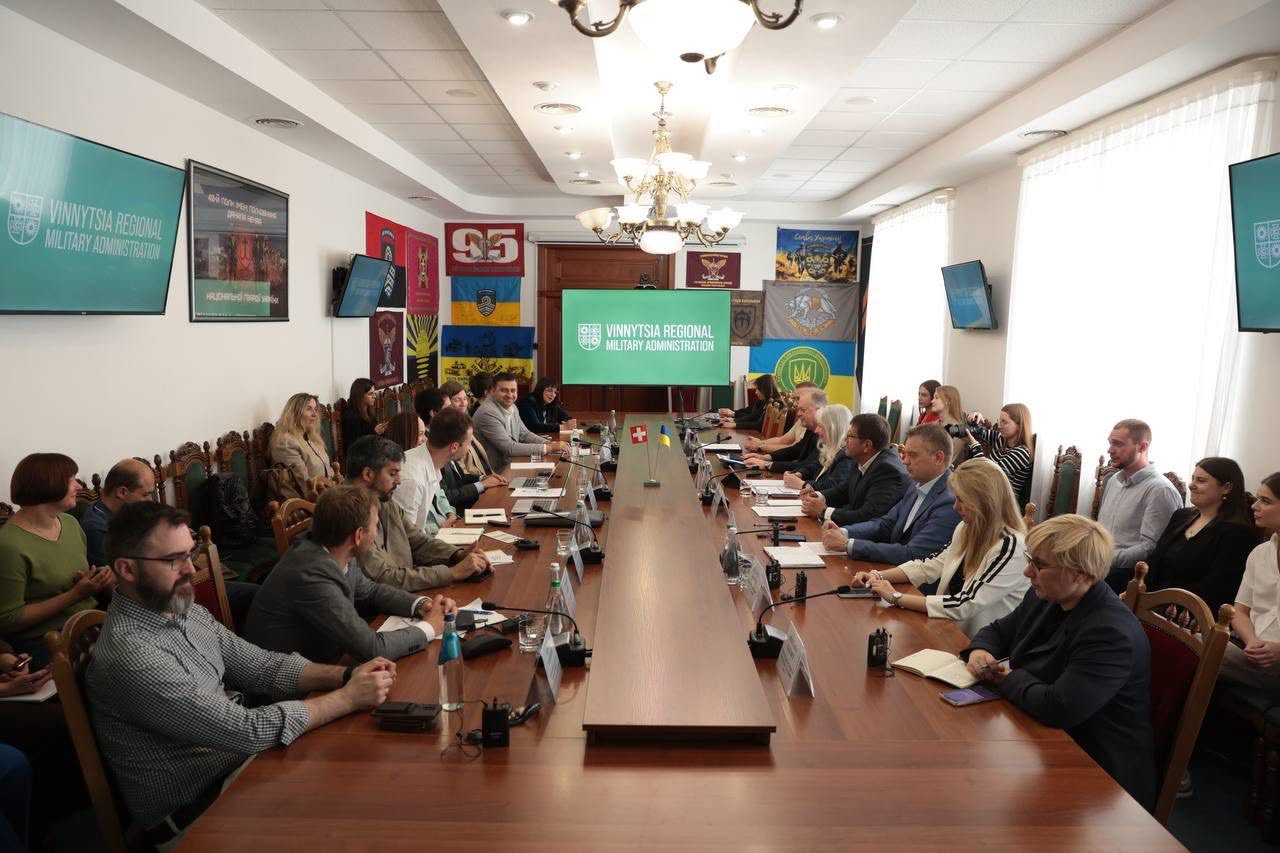 Вінниччина серед пілотних регіонів швейцарського проєкту з підтримки економічного розвитку