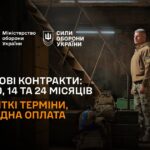 Нові контракти для військовозобовʼязаних на 14 та 24 місяці