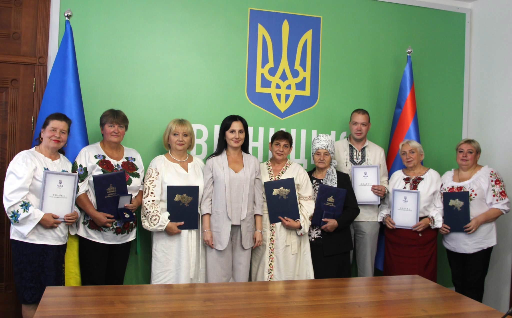 Медичних працівників Вінниччини відзначили державними нагородами з нагоди професійного свята